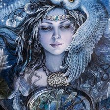 Схема вышивки «Fėja»