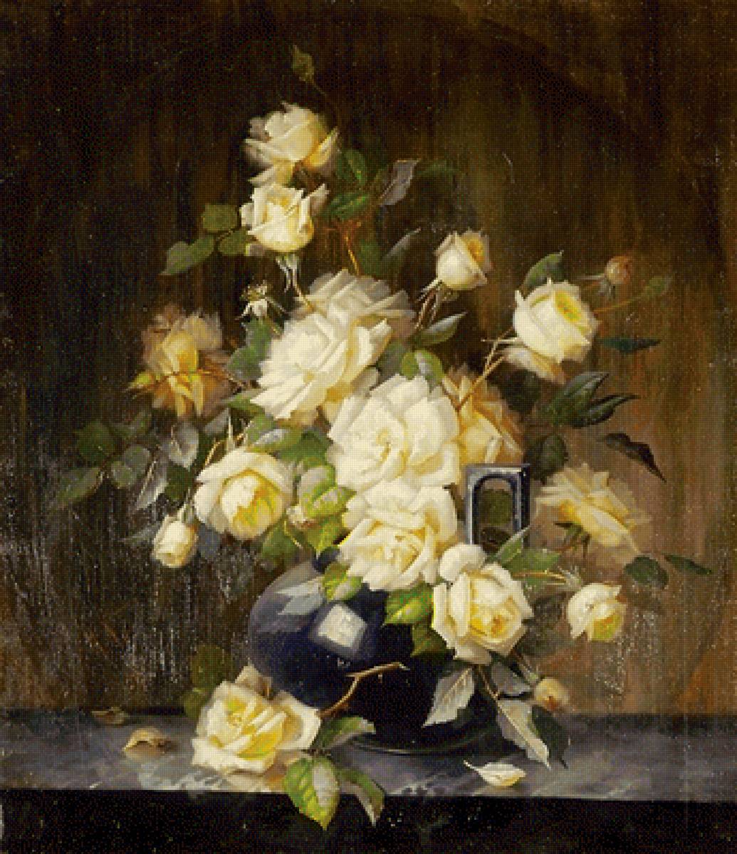 Розы - картина - предпросмотр