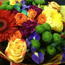 Схема вышивки «Букет»