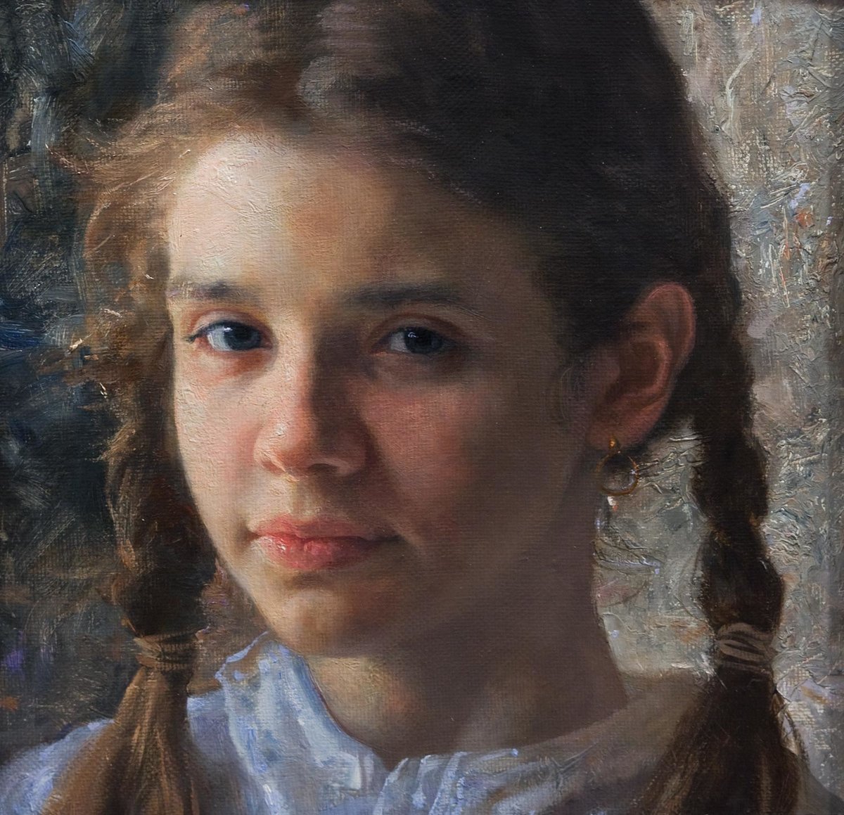 Картина - девочка, картина, портрет - оригинал