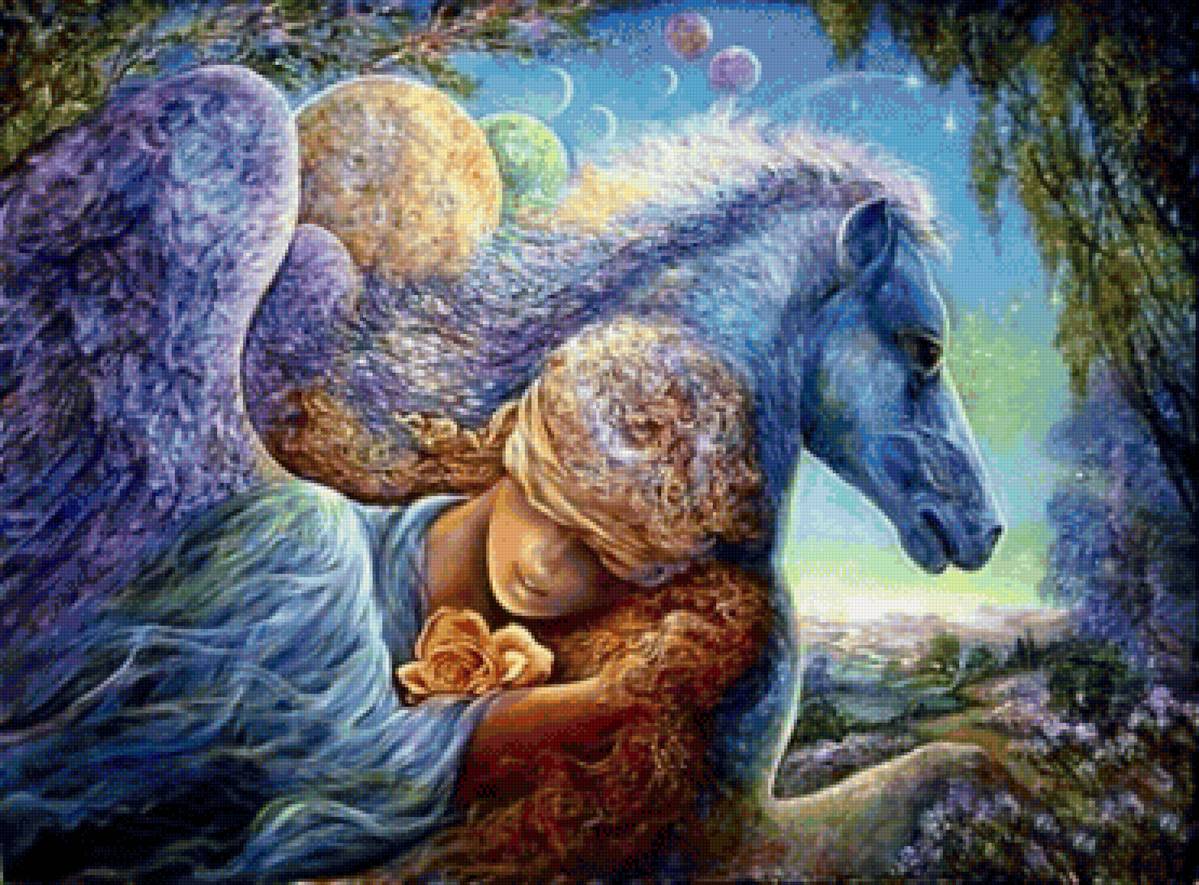 Жозефина Уолл картины - девушка, картина, фэнтези - предпросмотр