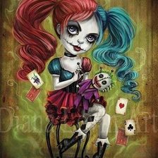 Схема вышивки «Personajes»