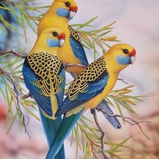 Схема вышивки «Paisaje»