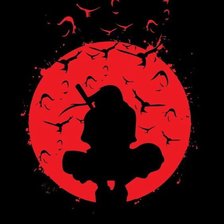 Схема вышивки «Итачи»