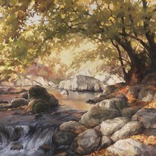 Схема вышивки «Quebrada»