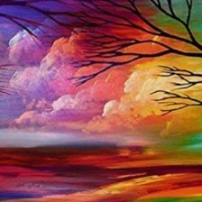 Схема вышивки «atardecerre»