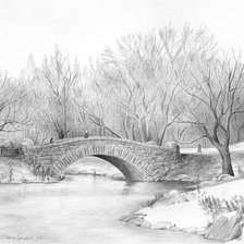 Схема вышивки «Мост. Диана Кандаси»