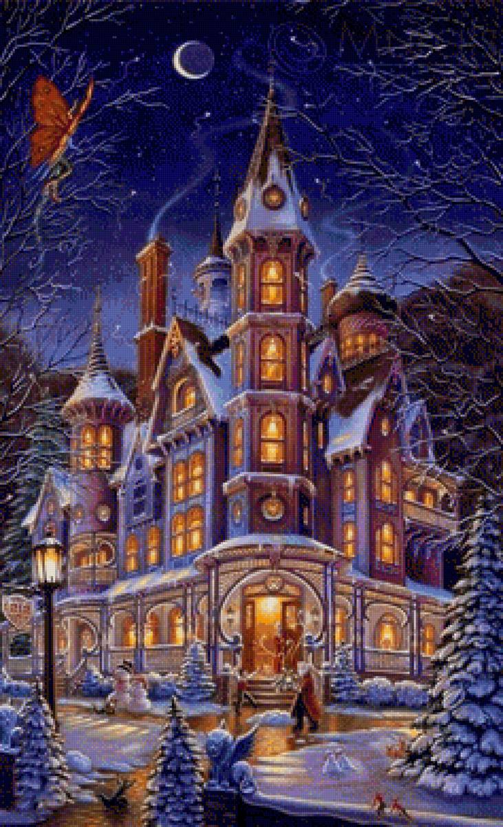 Iglesia en Navidad - предпросмотр