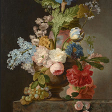 Схема вышивки «цветы»