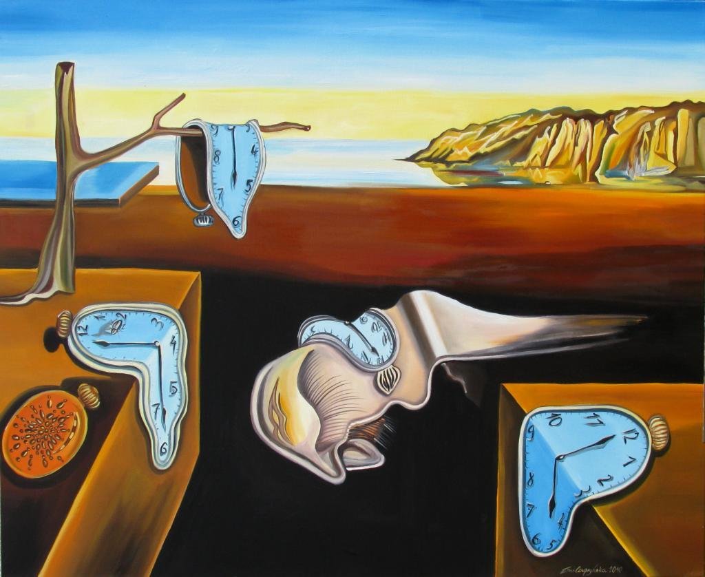 Постоянство памяти - 40 цветов - оригинал