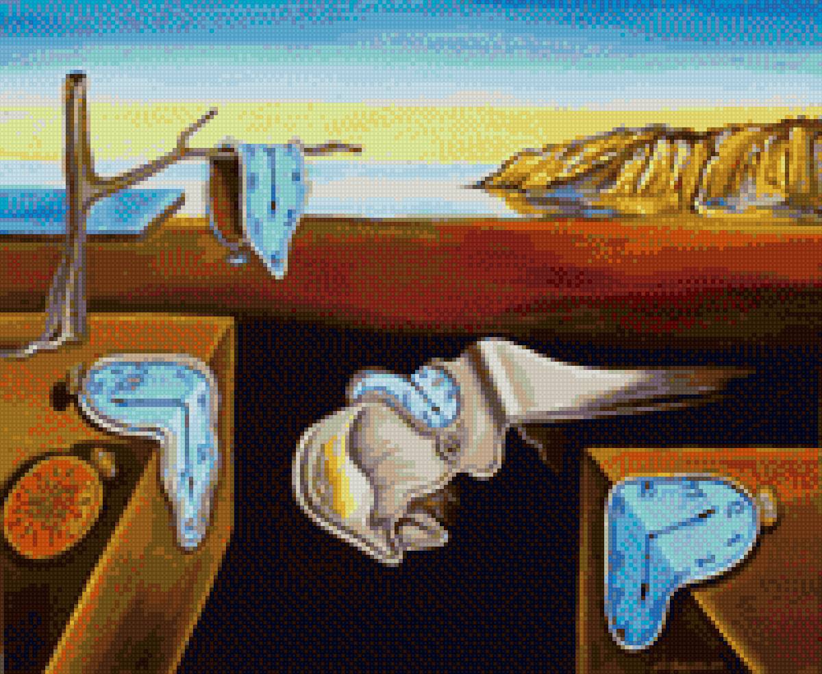 Постоянство памяти - 40 цветов - предпросмотр