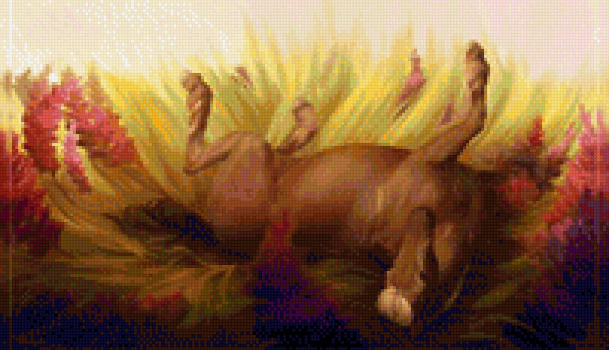 В траве - лошади, миф - предпросмотр