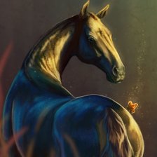 Схема вышивки «Лошадь»