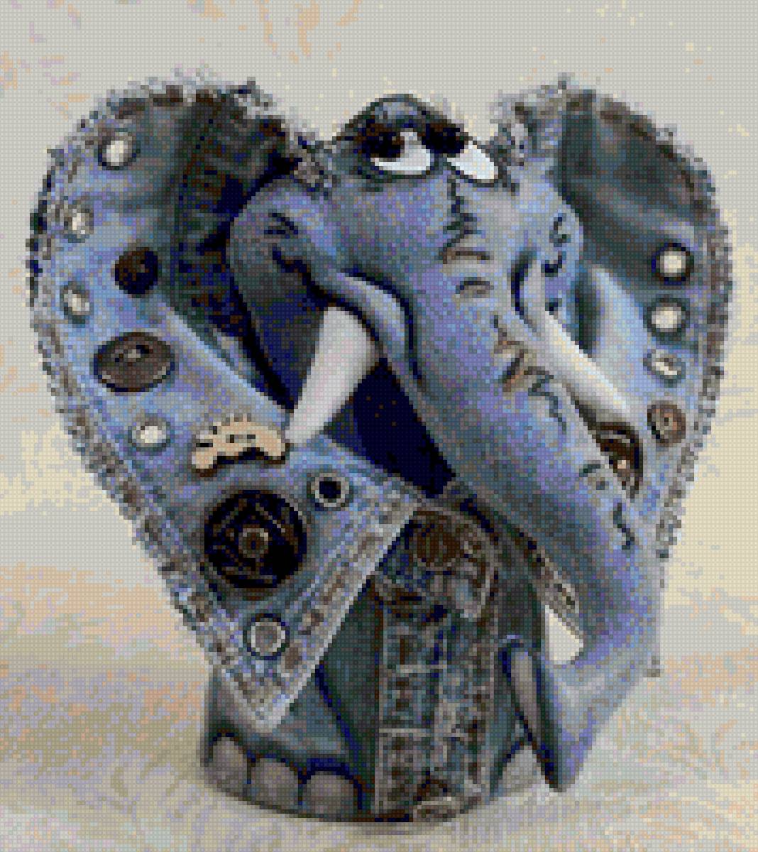 джинсовый слоник - предпросмотр