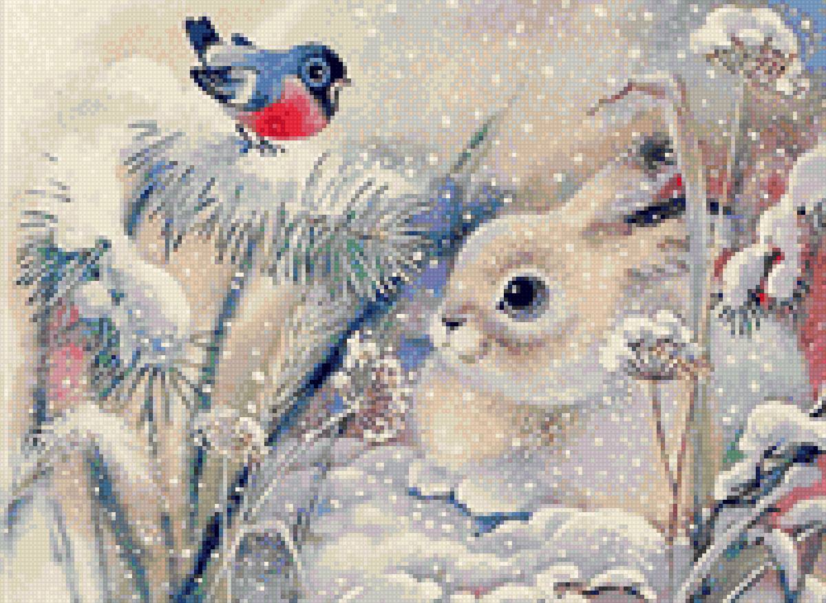 Зайчик - зайчик, зима - предпросмотр