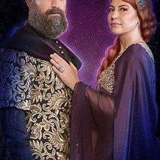 Схема вышивки «Хюрем и Сулейман»