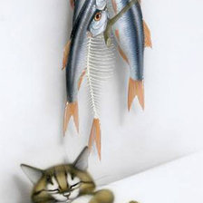 Схема вышивки «наелся»