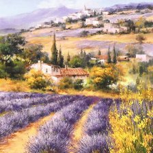 Схема вышивки «Прованс»