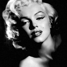 Схема вышивки «Marilyn Monroe 2»