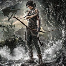 Схема вышивки «Tomb Raider II»