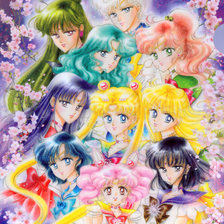 Оригинал схемы вышивки «Sailormoon» (№2401012)