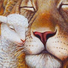 Лев и ягненок