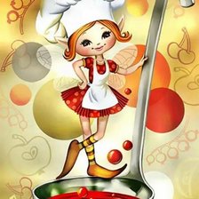 Схема вышивки «Фея кулинарии 6»