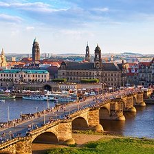 Схема вышивки «Мост в Дрездене»
