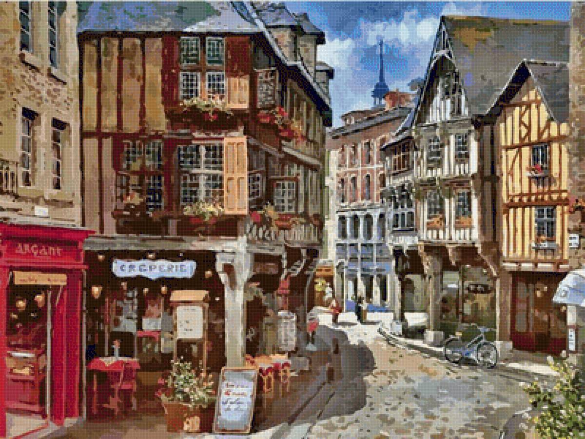 Динар - пейзаж, улица, город, архитектура - предпросмотр