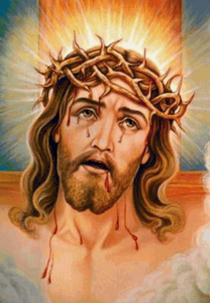 Иисус Христос на распятие - предпросмотр