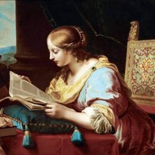 Схема вышивки «Dona lleguint»