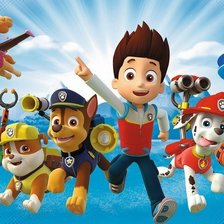 Схема вышивки «Щенячий патруль»