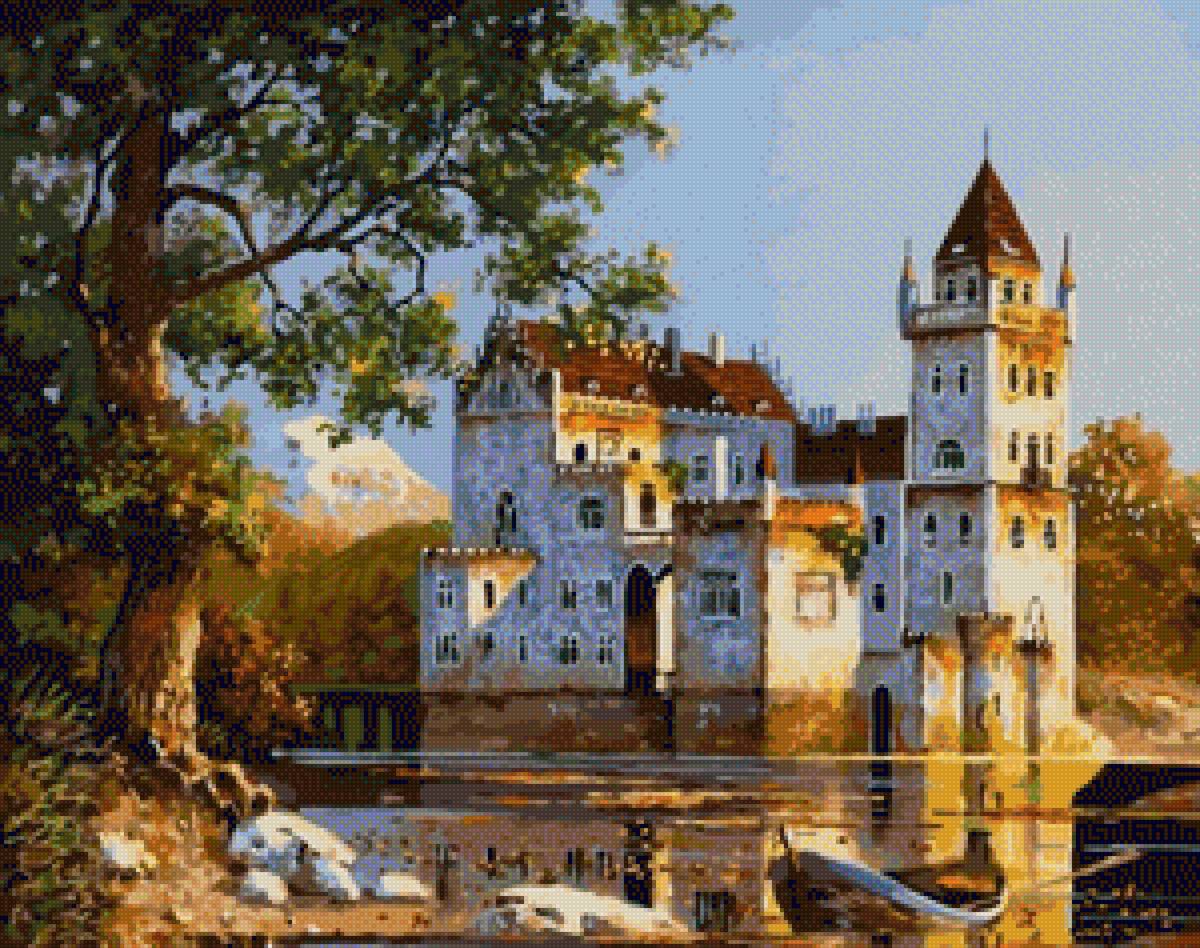 Французский замок - замок - предпросмотр