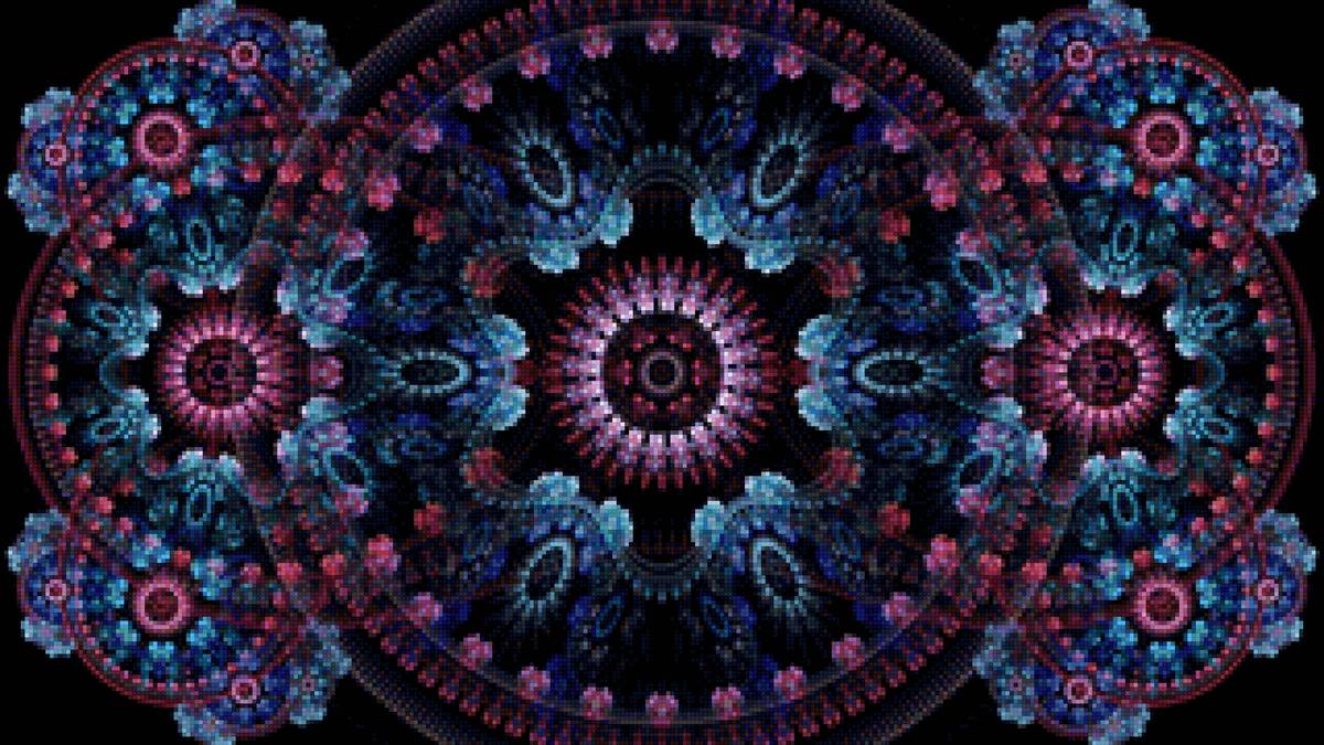 Мандала - узор, мандала, рисунок - предпросмотр