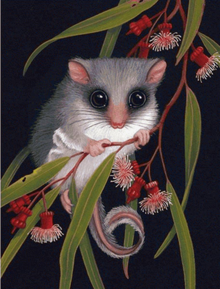 Animais silvestres. - animais. flores . - предпросмотр