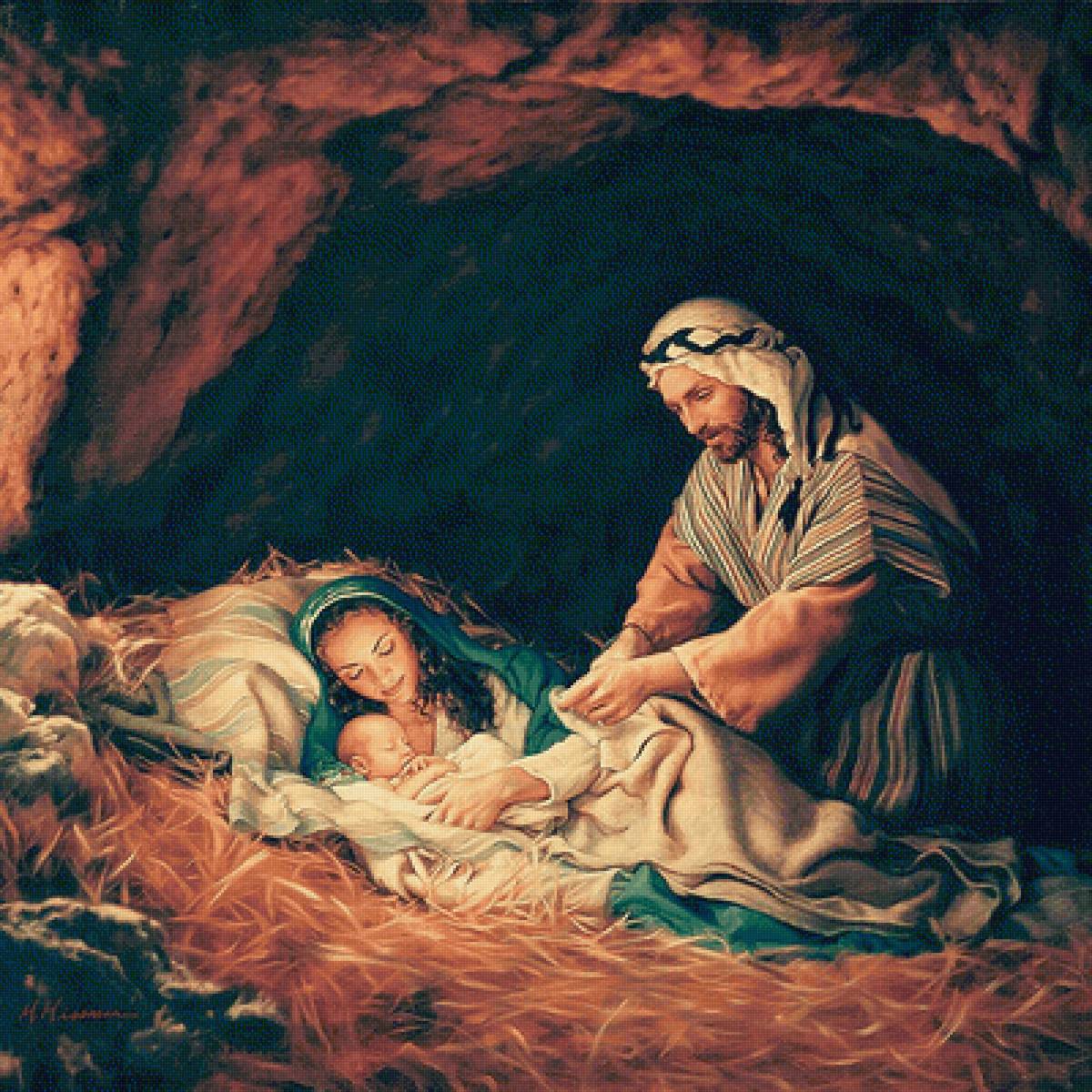 Святое семейство. Мишель Миссман - художники - предпросмотр