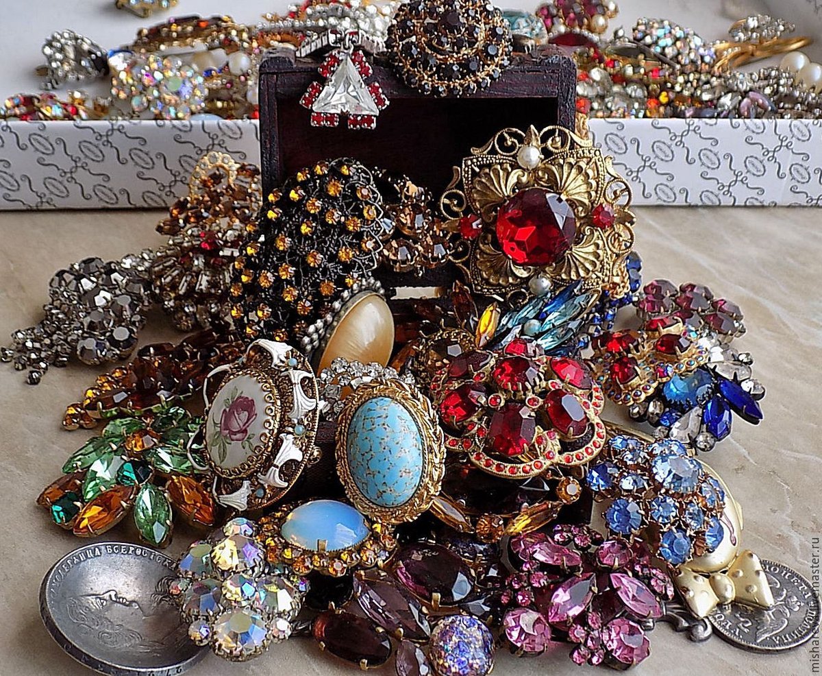 Мой винтаж - драгоценности, антиквариат, украшения, винтаж, золото, ювелирка - оригинал