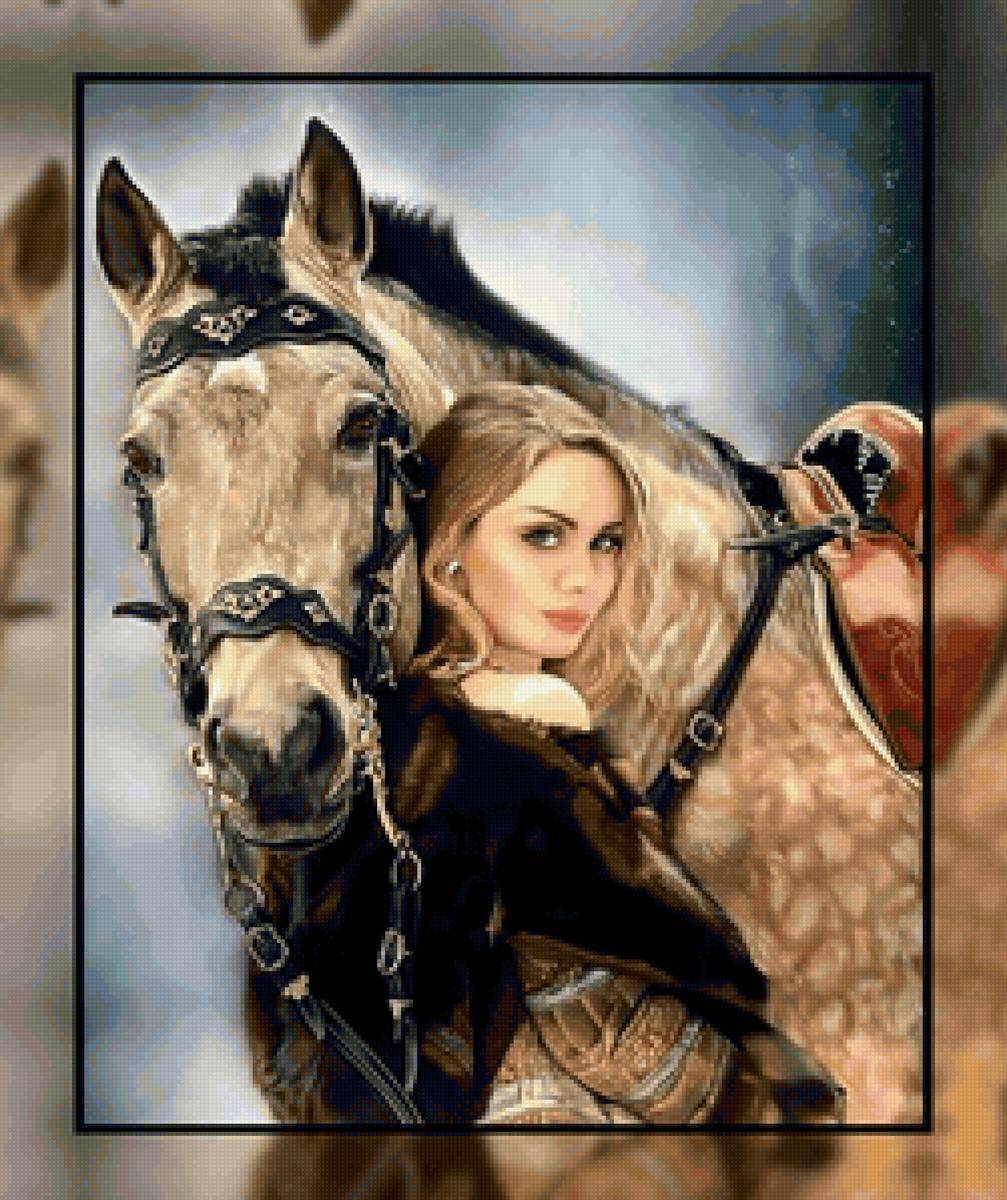 всадница - предпросмотр