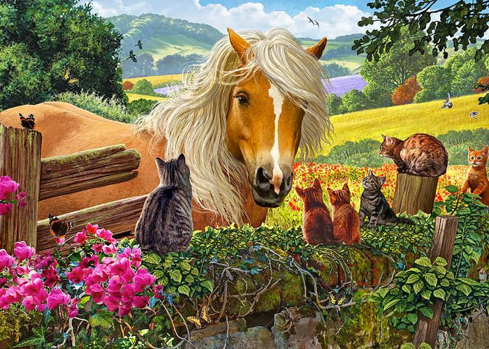 друзья - животные - оригинал