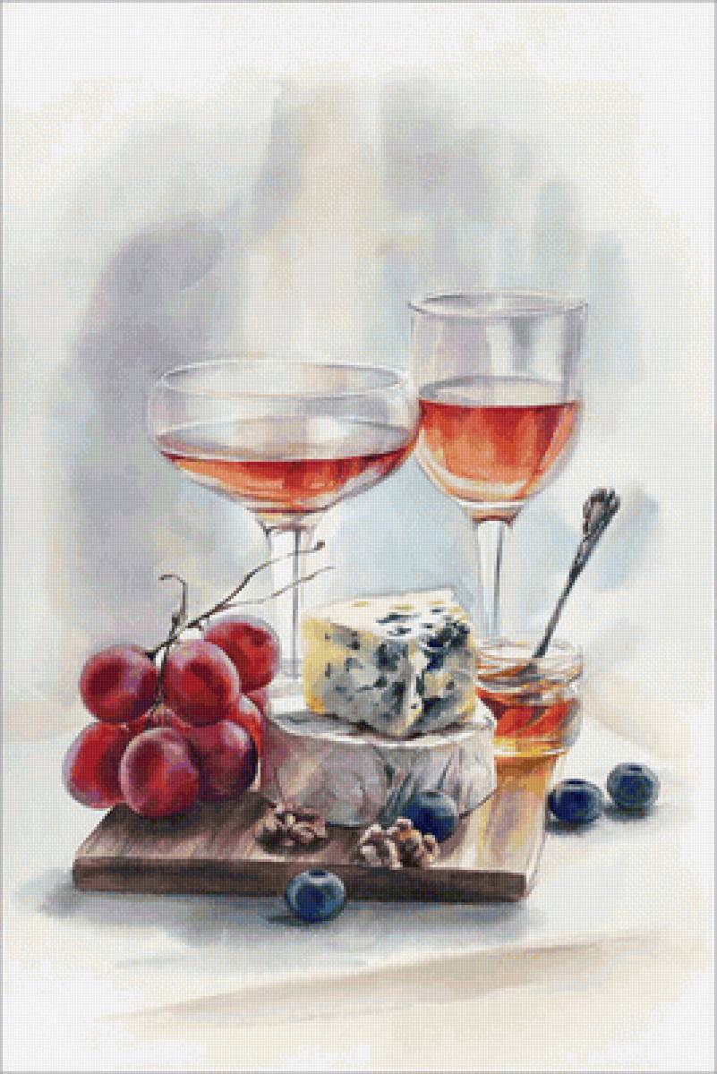 МАРИЯ МИШКАРЕВА. ФРАНЦУЗСКИЙ УЖИН - еда, натюрморт - предпросмотр