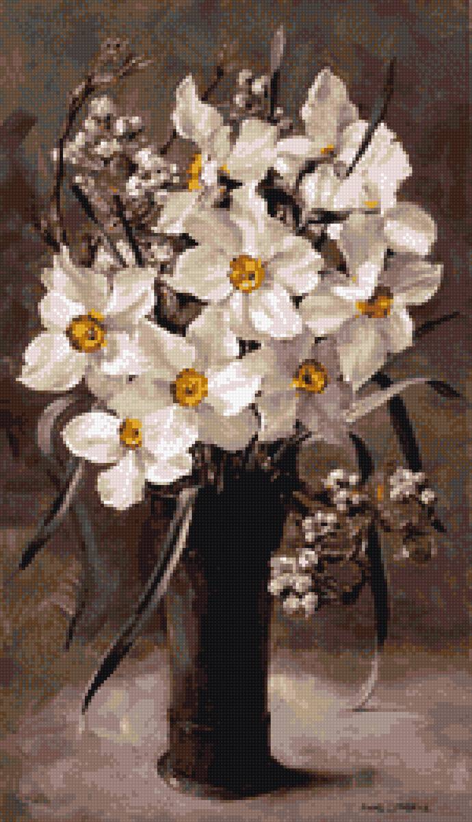 мимозы - цветы, букет - предпросмотр