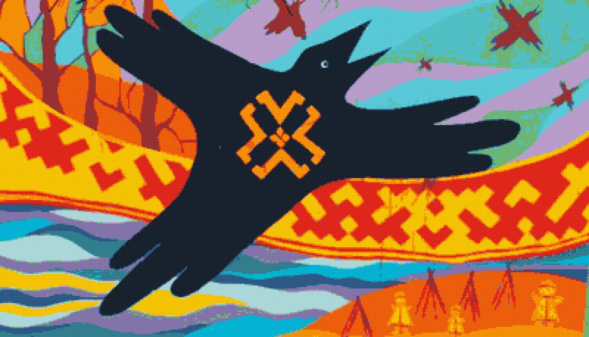 Вороний день - манси, праздник, воронийдень, ворона, ханты, весна - предпросмотр