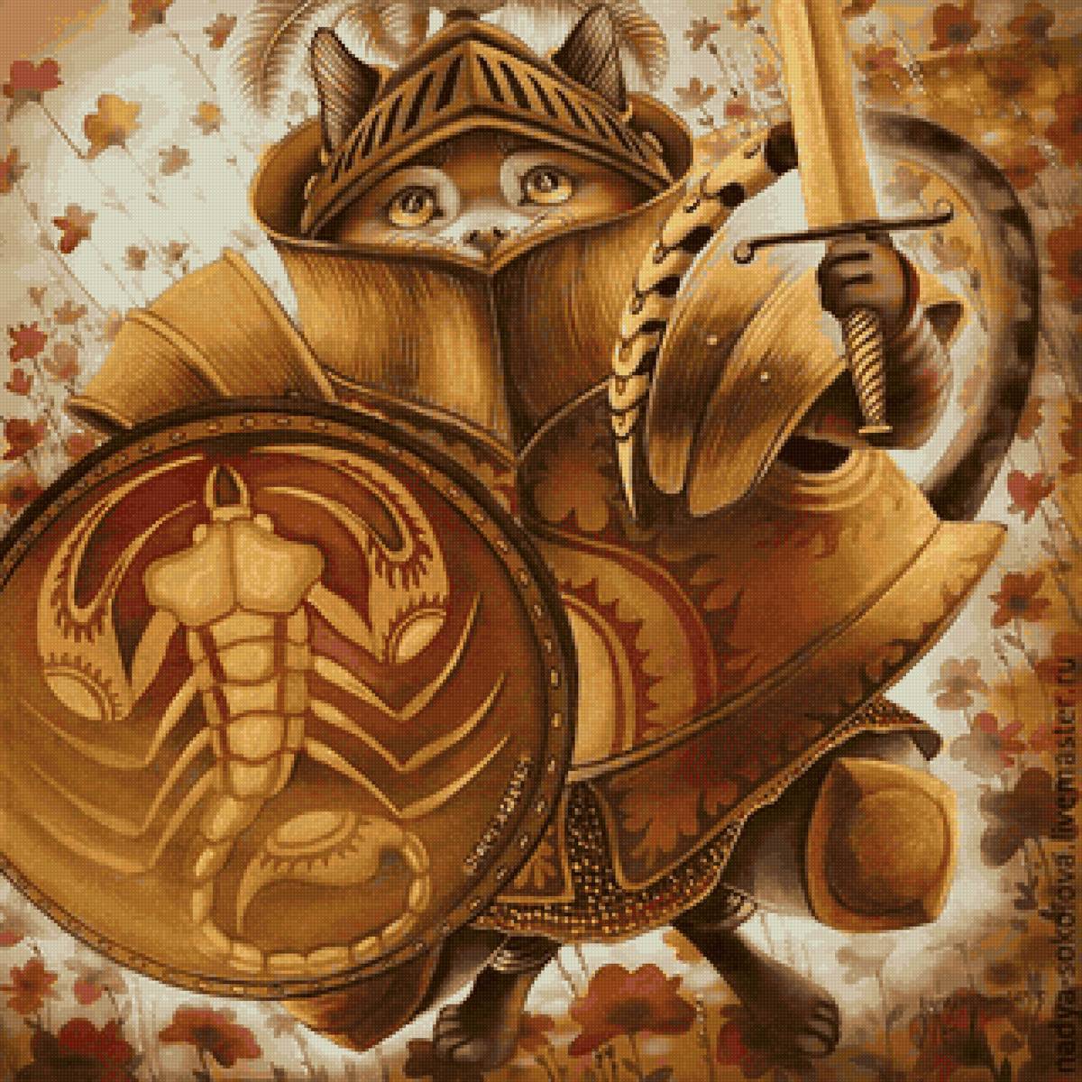 №2406395 - гороскоп, кошки, скорпион - предпросмотр