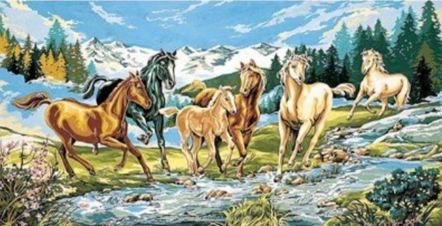 Табун - лошади, миф - оригинал