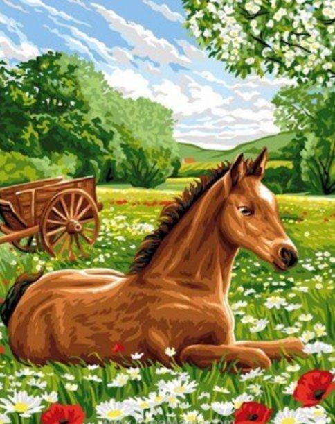 В поле - миф, лошади - оригинал