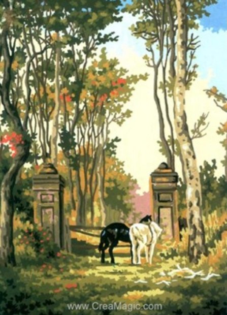 В парке - миф, лошади - оригинал