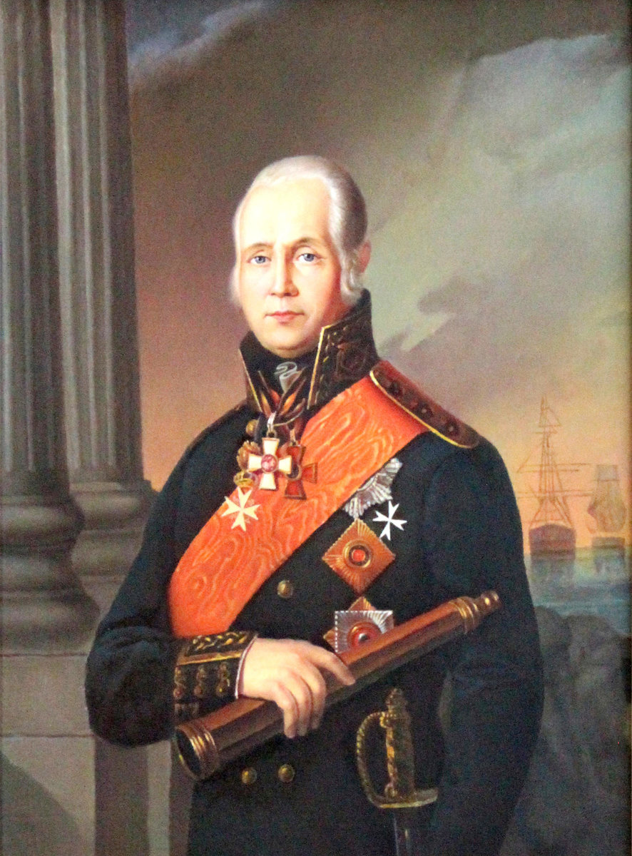 Адмирал Ф.Ф. Ушаков - герой, портрет, ушаков, парус, адмирал, россия, флот, море - оригинал