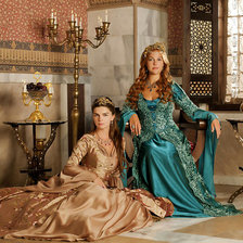 Схема вышивки «хюрем и михримах»