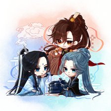 Схема вышивки «Чибики»