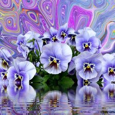 Pintura de amor perfeito.